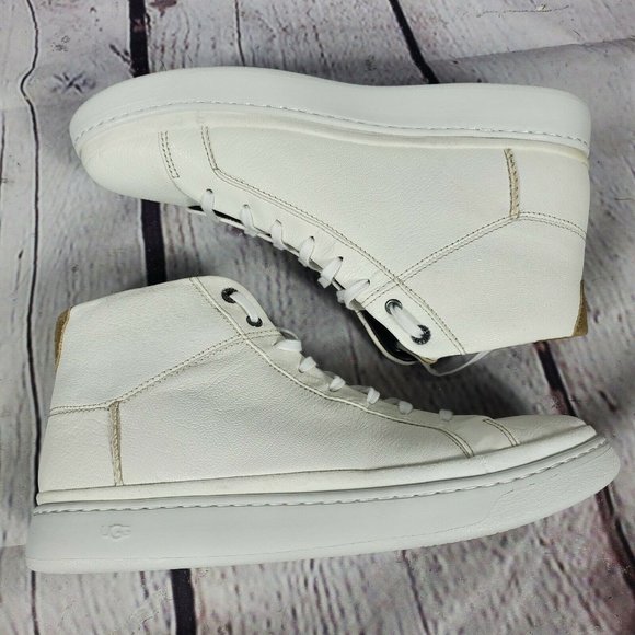 UGG Men's Size 9 Hi Top Lace Up Sneakers - Picture 5 of 8